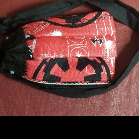 Kid Size Mask w/ Silver & Copper Filters- Darth Va - Picture 5 of 5